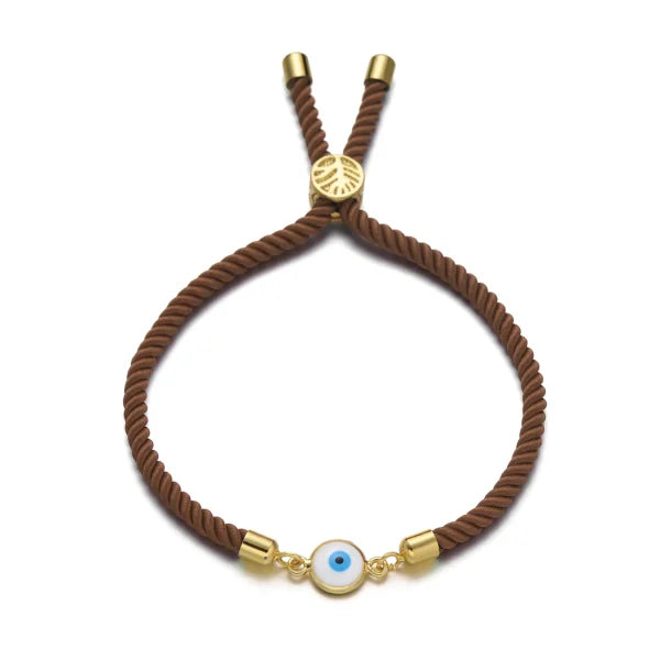 Eye Adjustable Rope Charm Adjustable Bracelet  (EGBT311)