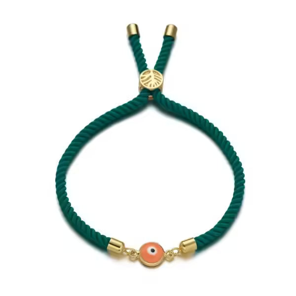 Eye Adjustable Rope Charm Adjustable Bracelet  (EGBT311)