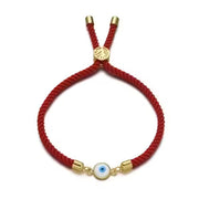 Eye Charm 6 Colors Rope Women Bracelet