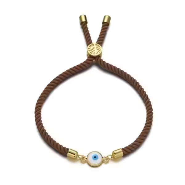 Eye Charm 6 Colors Rope Women Bracelet