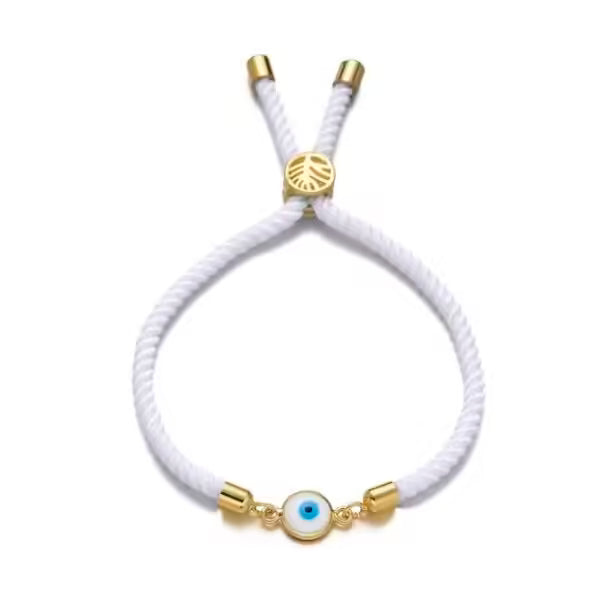 Eye Charm 6 Colors Rope Women Bracelet