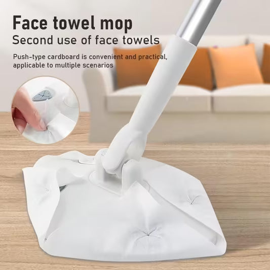 Serviette pour le visage, balai paresseux