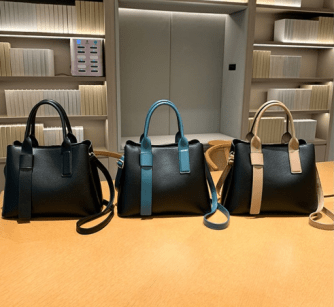 Fashion Versatile Large Capacity Shoulder Leather Bag (EGB0129)