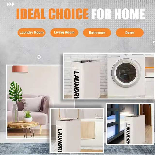 Foldable Laundry Basket – Dirty Clothes Basket, Clothes Organizer, Yoga Storage & Home Assortment Box