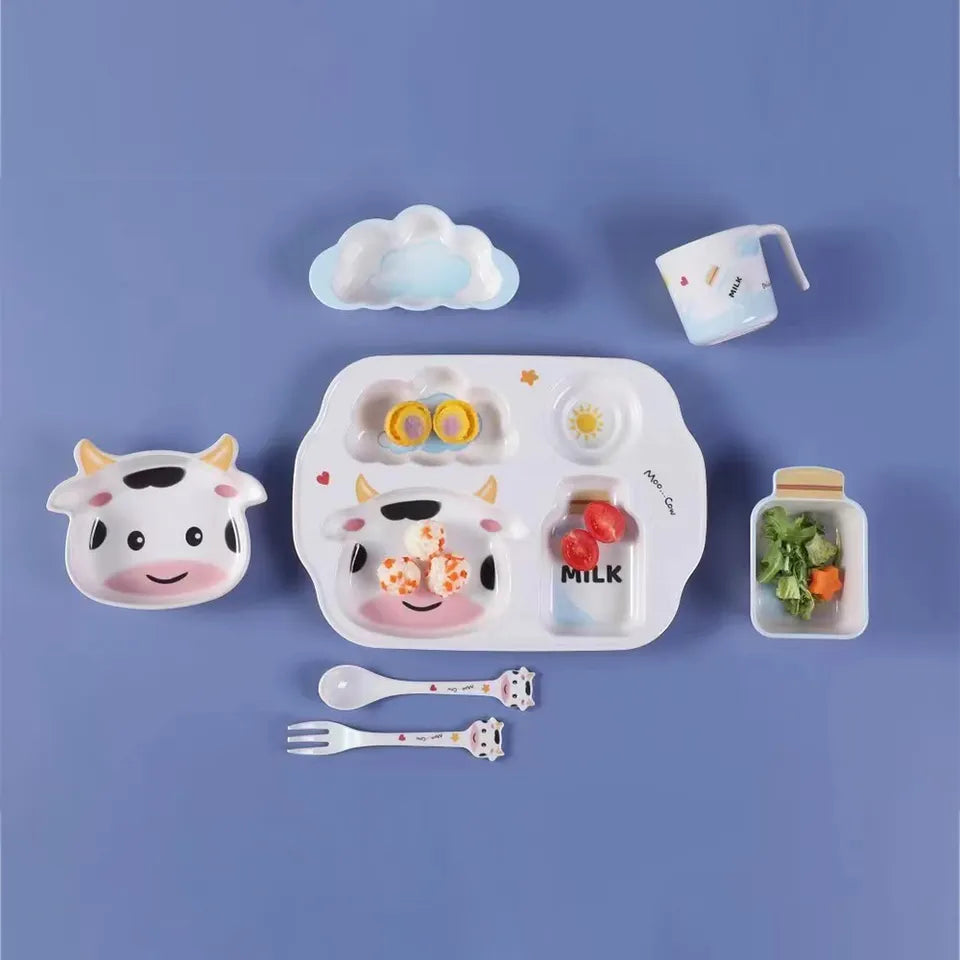Food Melamine Unbreakable dining set for Kids