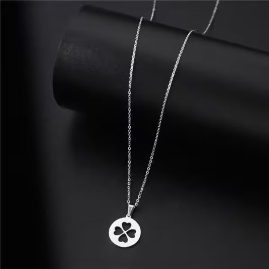 Four Hearts Shape Pendant Necklace