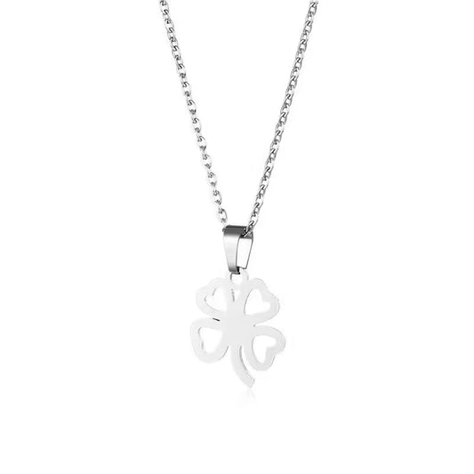 Collier pendentif trèfle à quatre feuilles pour femme (EGN186)