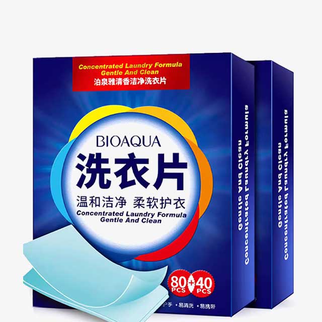 Fragrance Cleansing Laundry Tablets – Liquid Paper, Washing Powder, Soap & Softener for Fresh Clothes and Skin Care