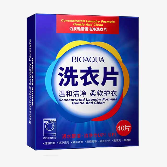 Fragrance Cleansing Laundry Tablets – Liquid Paper, Washing Powder, Soap & Softener for Fresh Clothes and Skin Care