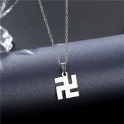 Geometric Pattern Men Necklace(EGN180)