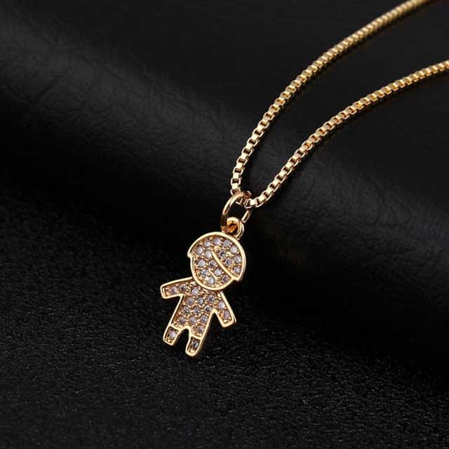 girl boy couple pendant necklaceegn136 gallery img 5