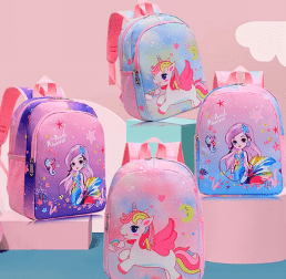 Girl’s Primary Cute School Backpack (EGB077)