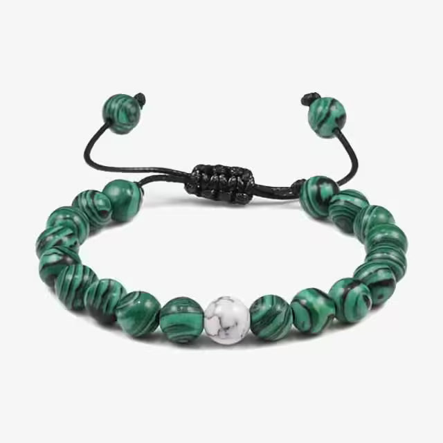 Green Classic Shamballa Unisex Bracelet (EGBT259)