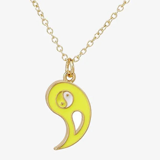 half yin yang sign pendant women necklace egn103 gallery img 10 jpg