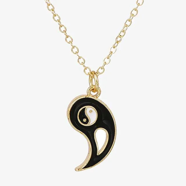 half yin yang sign pendant women necklace egn103 gallery img 3 jpg