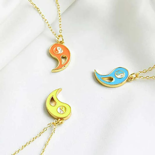 half yin yang sign pendant women necklace egn103 gallery img 9 jpg
