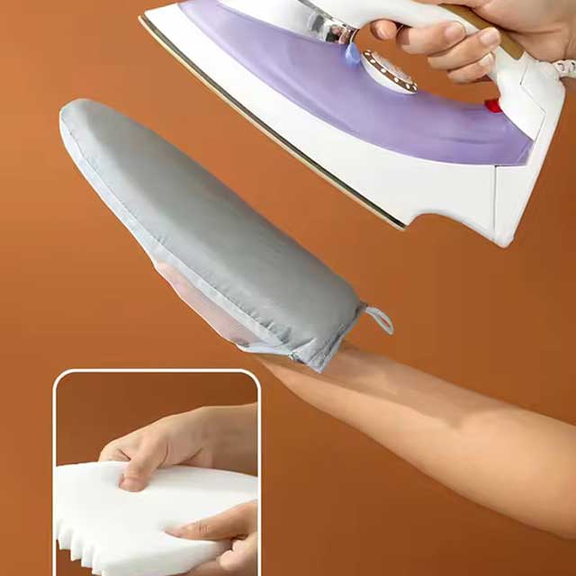 Hand-Held Mini Ironing Board – Folding Portable Steam Iron Table with Thermal Insulation Sponge for Household Use