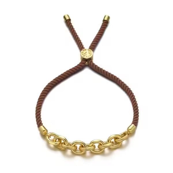 Bracelet ajustable fait main pour femme (EGBT308)