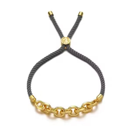 Bracelet ajustable fait main pour femme (EGBT308)