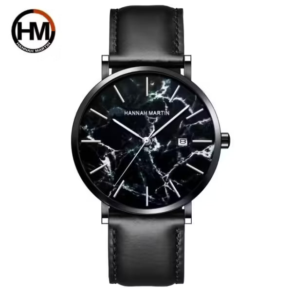 HANNAH MARTIN Leather Watch Model (HM-1512L)