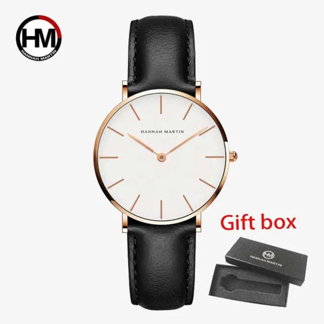 hannah martin leather women watch model hm ch36G gallery img 13 jpg