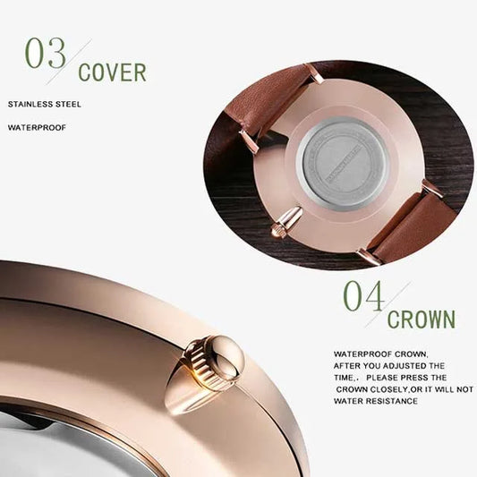 hannah martin leather women watch model hm ch36G gallery img 18 jpg