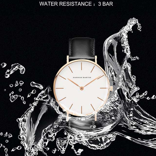 hannah martin leather women watch model hm ch36G gallery img 9