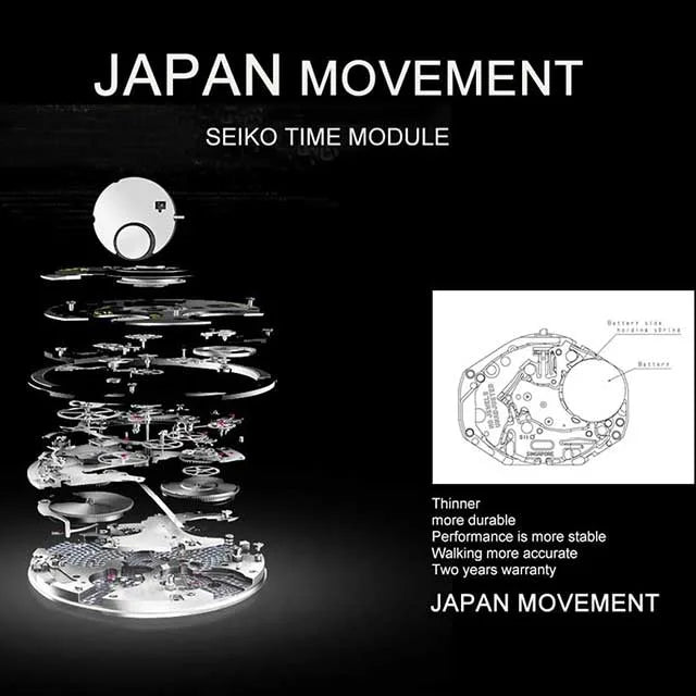 hannah martin leather women watch model hm ch36S gallery img 4 jpg