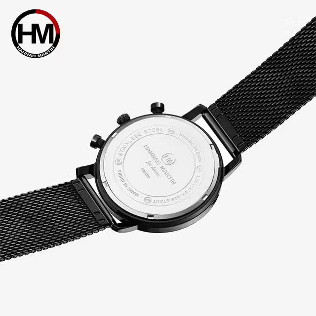 HANNAH MARTIN Mesh Stainless Steel Chronograph Men Watch Model (1092W)