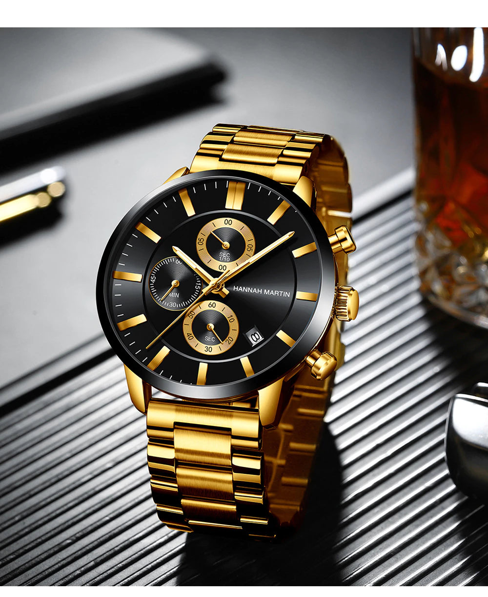 HANNAH MARTIN MESH STAINLESS STEEL WOMEN WATCH (1202)