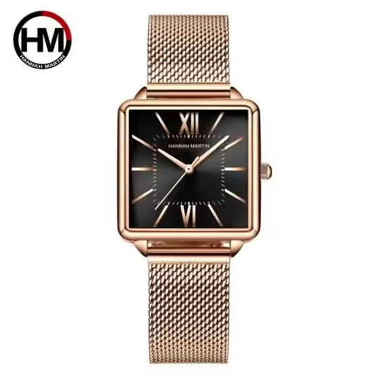HANNAH MARTIN Mesh Stainless Steel Women Watch Model (1082M)