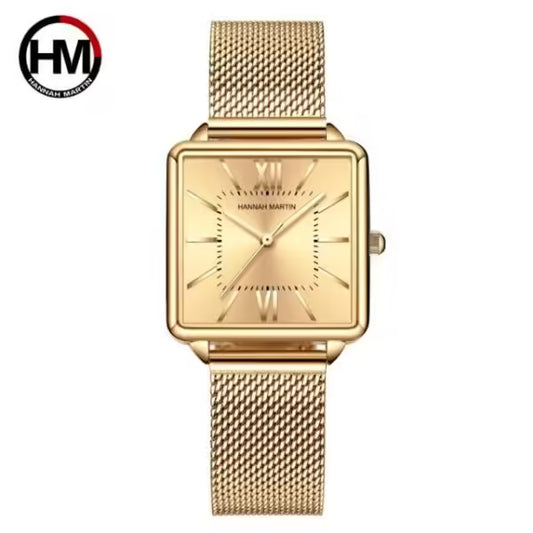 HANNAH MARTIN Mesh Stainless Steel Women Watch Model (1082M)