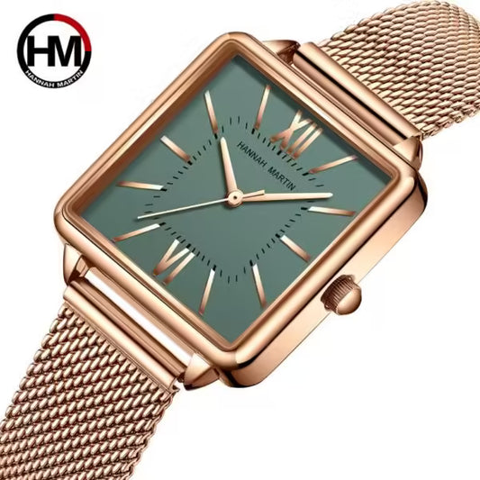 HANNAH MARTIN Mesh Stainless Steel Women Watch Model (1082M)