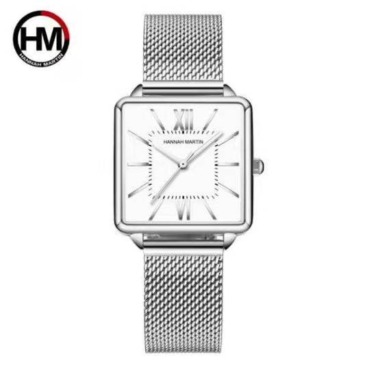 HANNAH MARTIN Mesh Stainless Steel Women Watch Model (1082M)