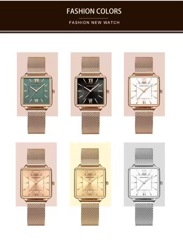 HANNAH MARTIN Mesh Stainless Steel Women Watch Model (1082M)