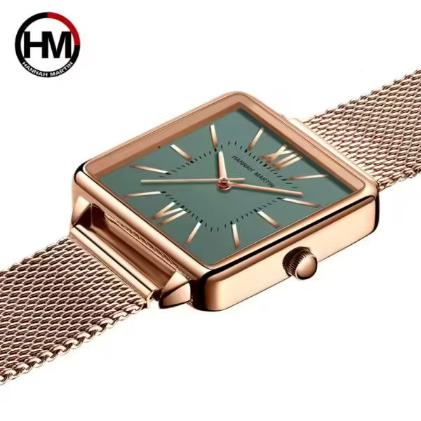 HANNAH MARTIN Mesh Stainless Steel Women Watch Model (1082M)