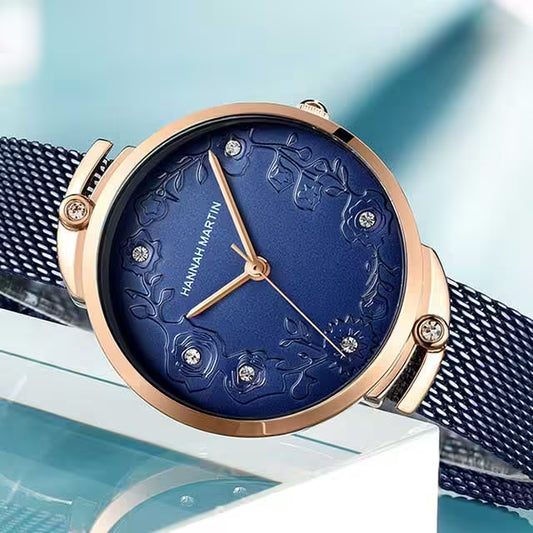 HANNAH MARTIN Mesh Stainless Steel Women Watch Model (119F)