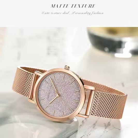 HANNAH MARTIN Mesh Stainless Steel Women Watch Model (1323)