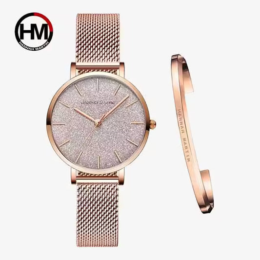 HANNAH MARTIN Mesh Stainless Steel Women Watch Model (1323)