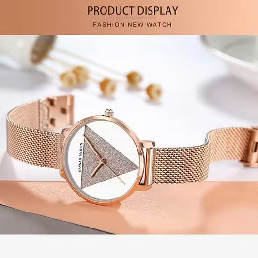 HANNAH MARTIN Mesh Stainless Steel Women Watch Model (1332W)