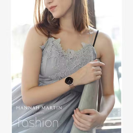 HANNAH MARTIN Mesh Stainless Steel Women Watch Model (1332W)