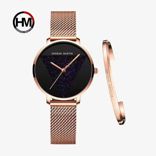 HANNAH MARTIN Mesh Stainless Steel Women Watch Model (1332W)