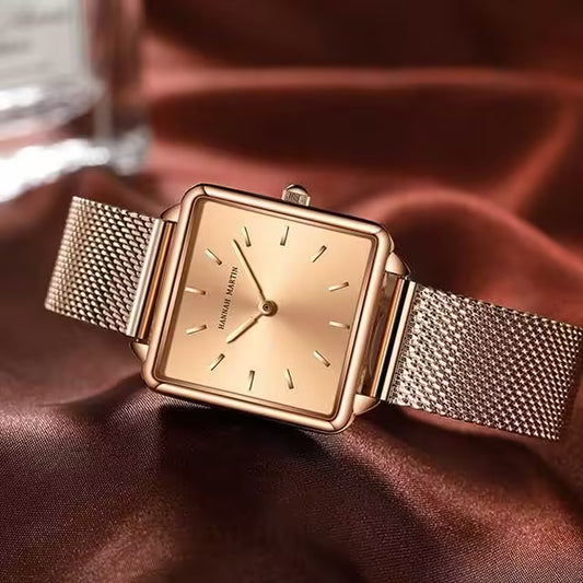 HANNAH MARTIN Mesh Stainless Steel Women Watch Model (HM-108M)