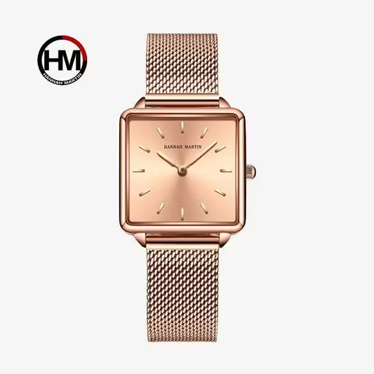 HANNAH MARTIN Mesh Stainless Steel Women Watch Model (HM-108M)