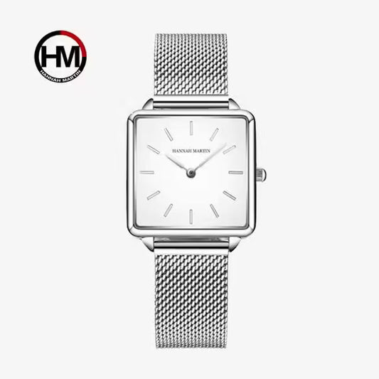 HANNAH MARTIN Mesh Stainless Steel Women Watch Model (HM-108M)