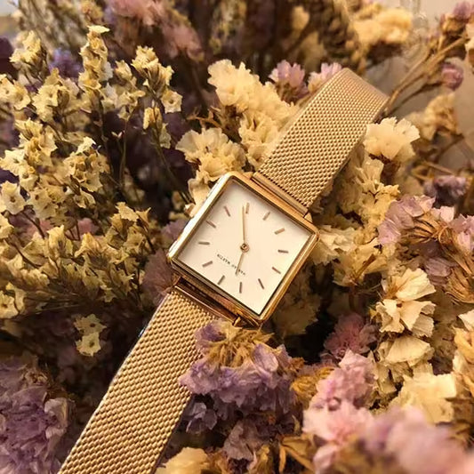 HANNAH MARTIN Mesh Stainless Steel Women Watch Model (HM-108M)