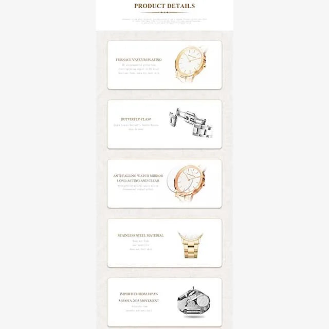 hannah martin mesh stainless steel women watch model hm 1221 gallery img 4 jpg