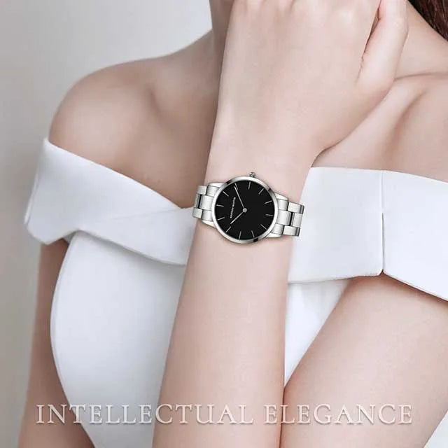 hannah martin mesh stainless steel women watch model hm 1221 gallery img 9 jpg