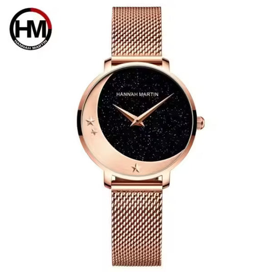 HANNAH MARTIN Mesh Stainless Steel Women Watch Model (HM-13342)