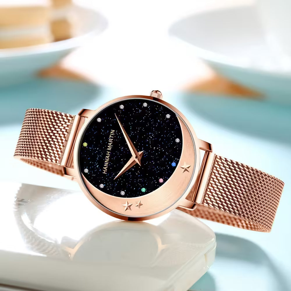 HANNAH MARTIN Montre Femme en Acier Inoxydable HM-13342